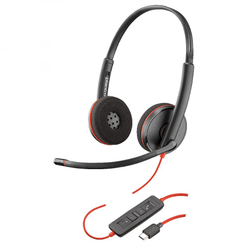 Plantronics Blackwire C3220 209749-22 Binaural USB-C Headset