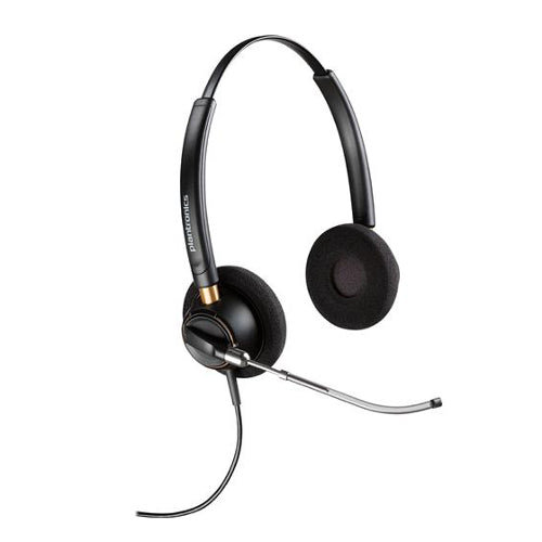 Plantronics 89436-01 EncorePro HW520V Voice Tube Binaural Headset HP 783P8AA