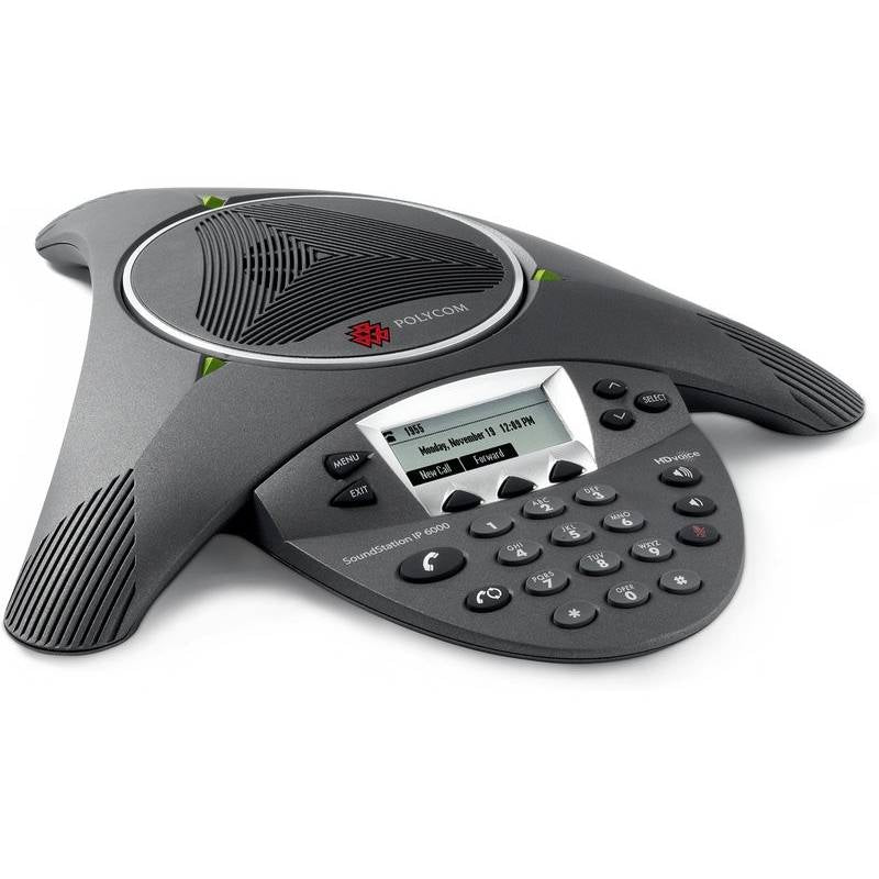Polycom 2200-15600-001 SoundStation IP 6000 Conference Phone (Refurbished)