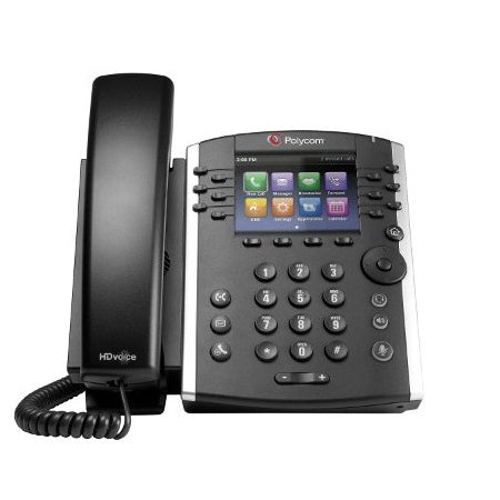 Polycom 2200-46157-025 VVX 400 IP PoE Business Phone (Refurbished)