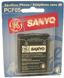 Sanyo PCF05 Cordless Replacement Battery