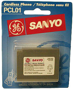 Sanyo PCL01 Cordless Replacement Battery
