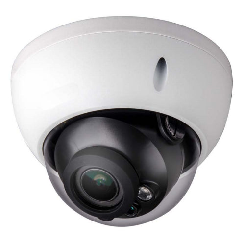 SCE 1080P HD-CVI Varifocal IR Weatherproof/Vandal Proof Dome Camera with Motorized Lens (White)