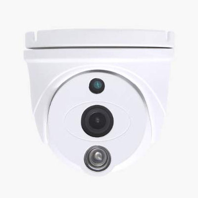 SCE HD-TVI Fixed Lens Dome Camera (White)
