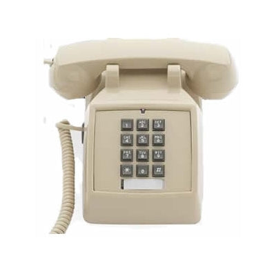 Scitec 2510D-E Single Line Desk Phone with No Message Waiting Light (Ash/Refurbished)