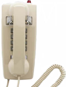 Scitec 2554W Single-Line Wall Phone (Ash)