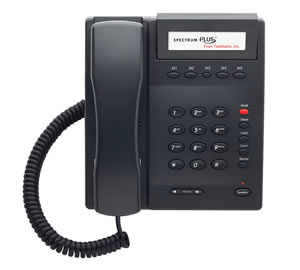 Scitec TeleMatrix IP100 Single Line PABX Compatible Phone (Black)