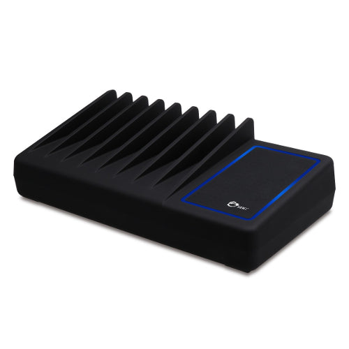 SIIG AC-PW1314-S1 10-Port USB Charging Station with Ambient Light Deck