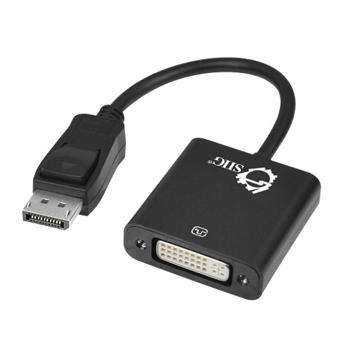 SIIG CB-DP0P11-S1 DisplayPort to DVI Adapter Converter