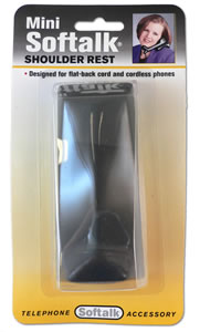 Softalk 302M Mini Handset Shoulder Rest (Charcoal Grey)