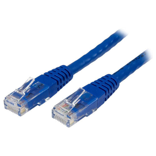StarTech C6PATCH3BL 3 ft Molded Cat6 Patch Cable (Blue)