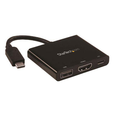 StarTech CDP2HDUACP USB-C to 4K HDMI Multifunction Adapter with Power Delivery and USB-A Port