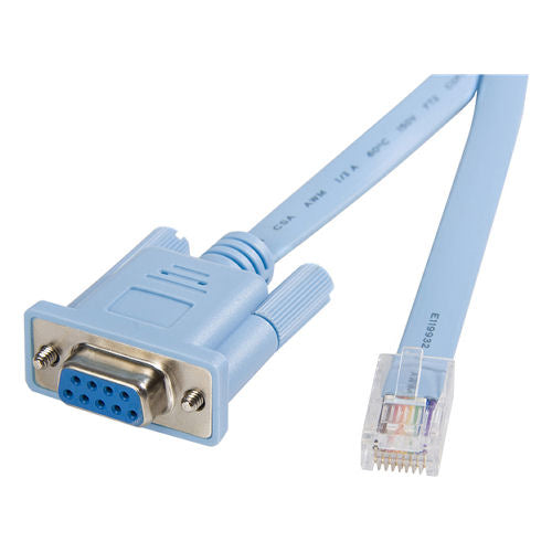 StarTech DB9CONCABL6 6ft Cisco Console Cable RJ45 to DB9
