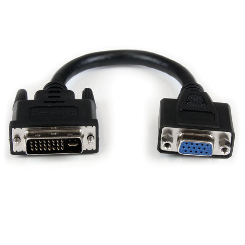 StarTech DVIVGAMF8IN 8 inch DVI to VGA Cable Adapter Male/Female