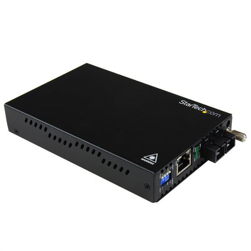 StarTech ET91000SC2 Rack Mountable Gigabit Ethernet to Multimode SC Fiber Media Converter