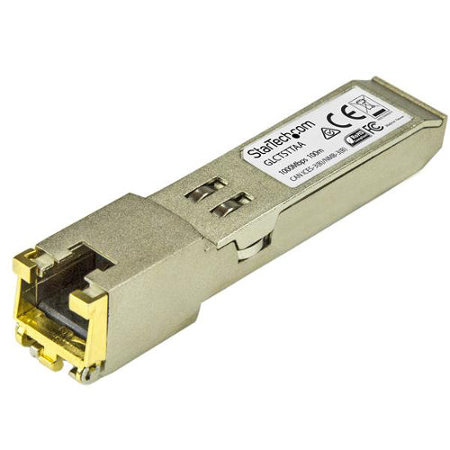 StarTech GLCTSTTAA Gigabit Copper RJ45 SFP Transceiver Cisco GLC-T Compatible TAA Compliant