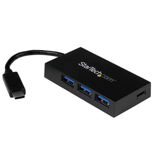 StarTech HB30C3A1CFB Portable 4-Port USB 3.0 Hub