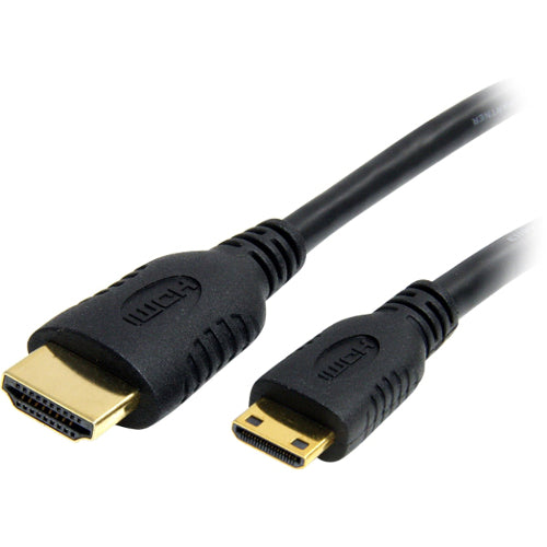 StarTech HDMIACMM1 1 ft High Speed HDMI to HDMI Mini Cable with Ethernet Male/Male