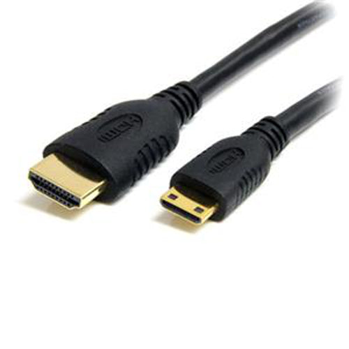StarTech HDMIACMM6 6 ft High Speed HDMI to HDMI Mini Cable with Ethernet Male/Male