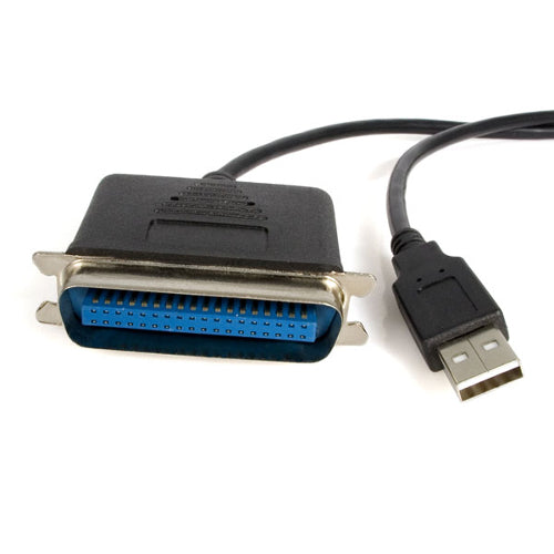 StarTech ICUSB128410 10 ft USB to Parallel Printer Adapter Male/Male