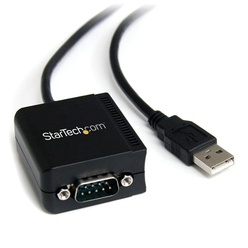 StarTech ICUSB2321FIS 1-Port FTDI USB to Serial RS232 Adapter Cable with Optical Isolation