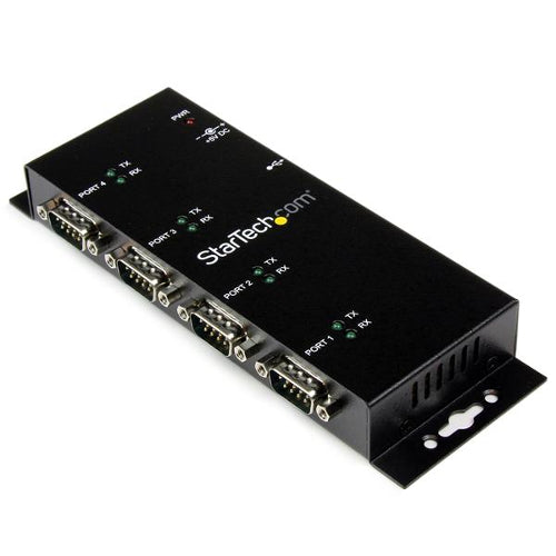 StarTech ICUSB2324I 4-Port USB to DB9 RS232 Serial Adapter Hub