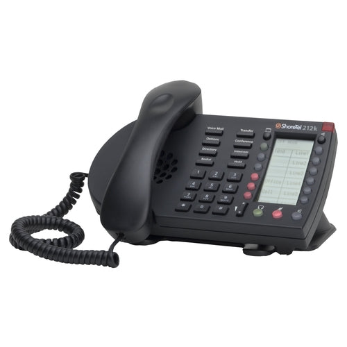 ShoreTel ShorePhone IP 212K 12-Line IP Telephone (Black)