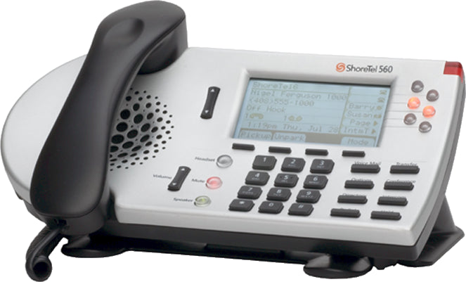 ShoreTel ShorePhone IP 560 6-Line IP Telephone (Silver)