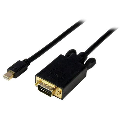 StarTech MDP2VGAMM3B 3ft Mini DisplayPort to VGA Cable Adapter