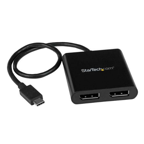 StarTech MSTCDP122DP USB-C to 2-Port DisplayPort Multi-Monitor Splitter