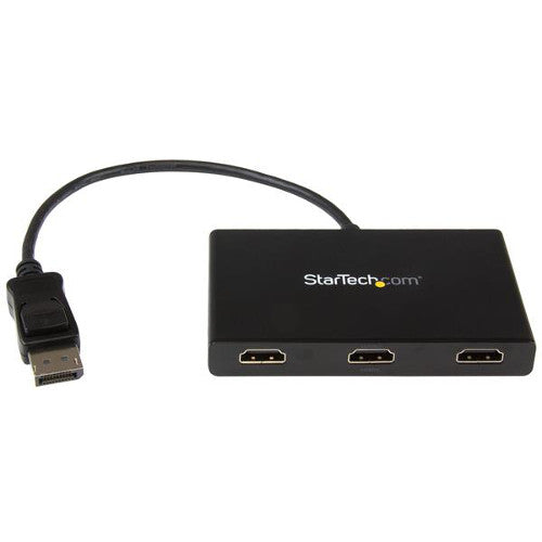 StarTech MSTDP123HD DisplayPort to 3-Port HDMI Multi-Monitor Splitter MST Hub