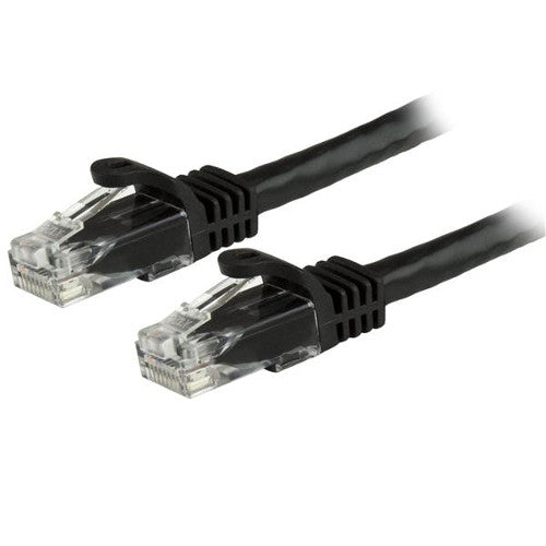 StarTech N6PATCH100BK 100ft Snagless Cat6 Patch Cable (Black)