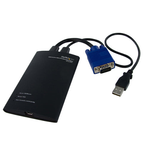 StarTech NOTECONS01 KVM Console to USB 2.0 Portable Laptop Adapter