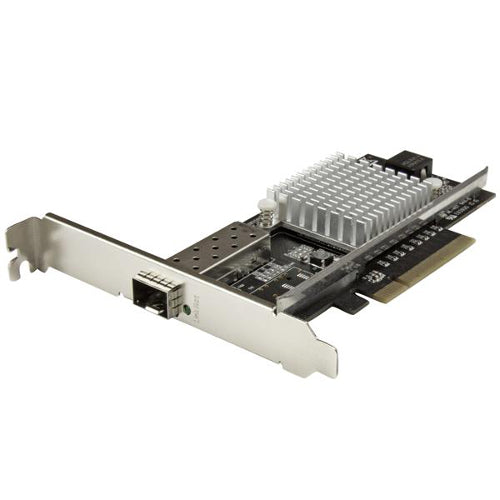 StarTech PEX10000SFPI 10 Gbps PCI Express Fiber Optic Card with Intel Chipset and Open SFP