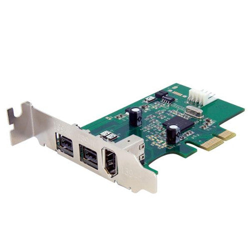 StarTech PEX1394B3LP 3-Port 2b 1a Low Profile PCI Express FireWire Card