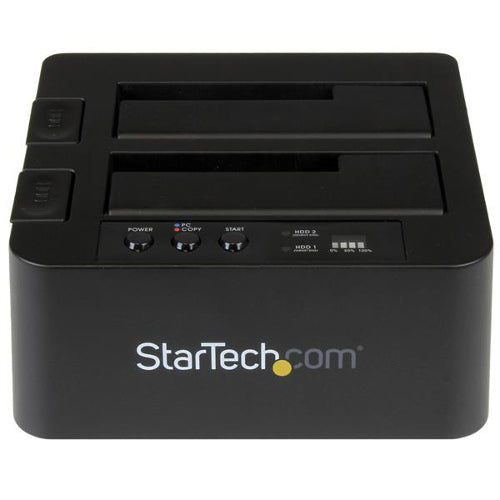 StarTech SDOCK2U313R USB 3.1 to 2.5/3.5 inch SATA SSD/HDDs Duplicator Dock