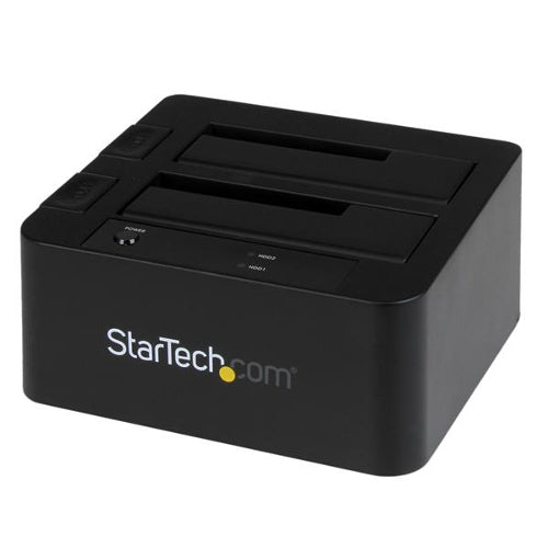 StarTech SDOCK2U33EB USB 3.0/eSATA Dual 2.5/3.5 inch SATA Hard Drive Dock