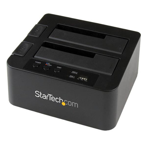 StarTech SDOCK2U33RE USB 3.0/eSATA Dual 2.5/3.5 inch SATA Hard Drive Duplicator Dock