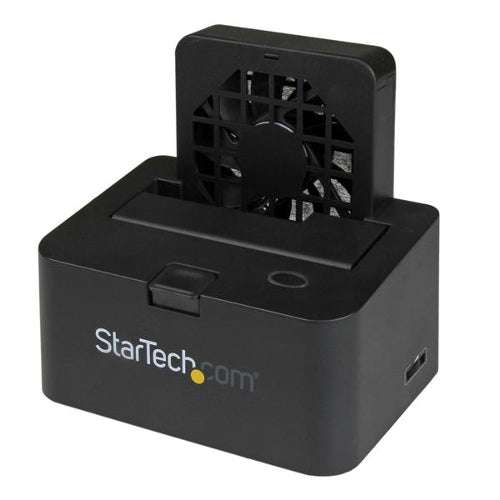 StarTech SDOCKU33EF USB 3.0/eSATA to SATA III Hard Drive Dock with Fan
