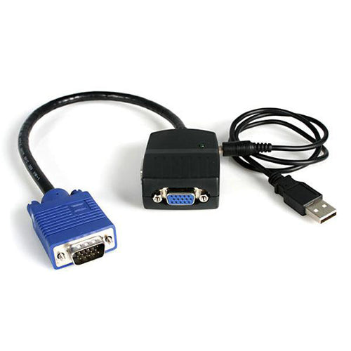 StarTech ST122LE 2-Port VGA Video Splitter USB Powered