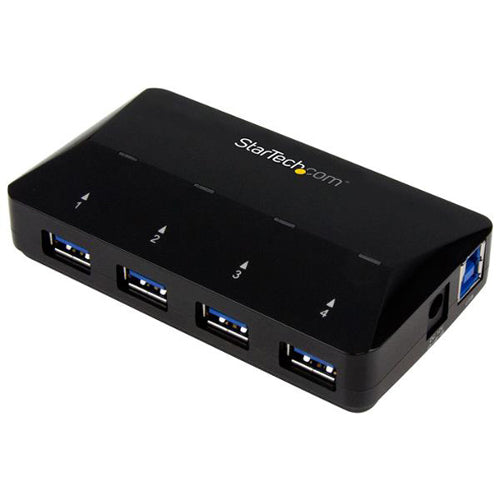 StarTech ST53004U1C 4-Port USB 3.0 Hub plus Dedicated Charging Port