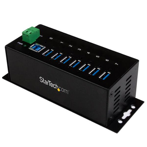 StarTech ST7300USBME 7-Port Industrial ESD Protection USB 3.0 Hub