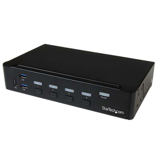 StarTech SV431DPU3A2 4-Port DisplayPort USB 3.0 KVM Switch