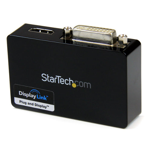 StarTech USB32HDDVII USB 3.0 to HDMI/DVI Dual Monitor External Video Card Adapter