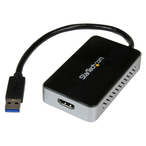 StarTech USB32HDEH USB 3.0 to HDMI External Video Card Adapter with 1-Port USB Hub