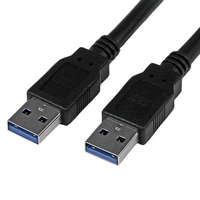 StarTech USB3SAA6BK 6 ft A to A USB 3.0 Cable Male/Male (Black)