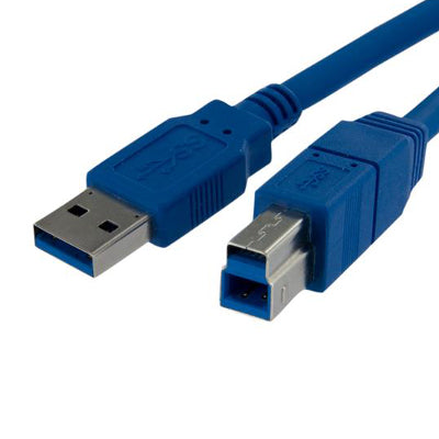 StarTech USB3SAB3 3ft SuperSpeed USB 3.0 Cable (Blue)