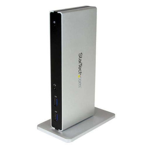 StarTech USB3SDOCKDD HDMI and DVI Dual-Monitor USB 3.0 Docking Station for Laptops