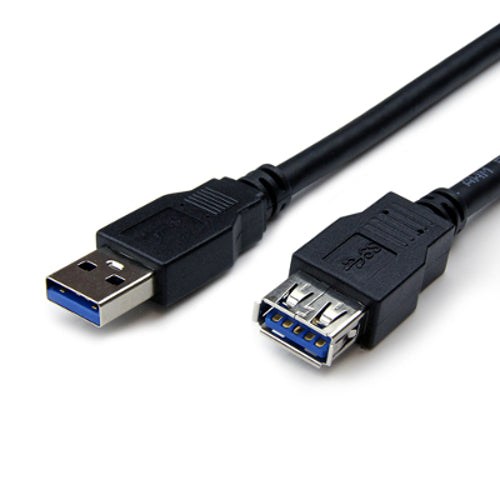 StarTech USB3SEXT6BK 6 ft A to A USB 3.0 Extension Cable Male/Female