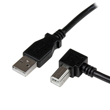 StarTech USBAB1MR 3.3ft Right Angle USB 2.0 Cable